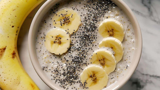 Banana Cinnamon Chia Porridge