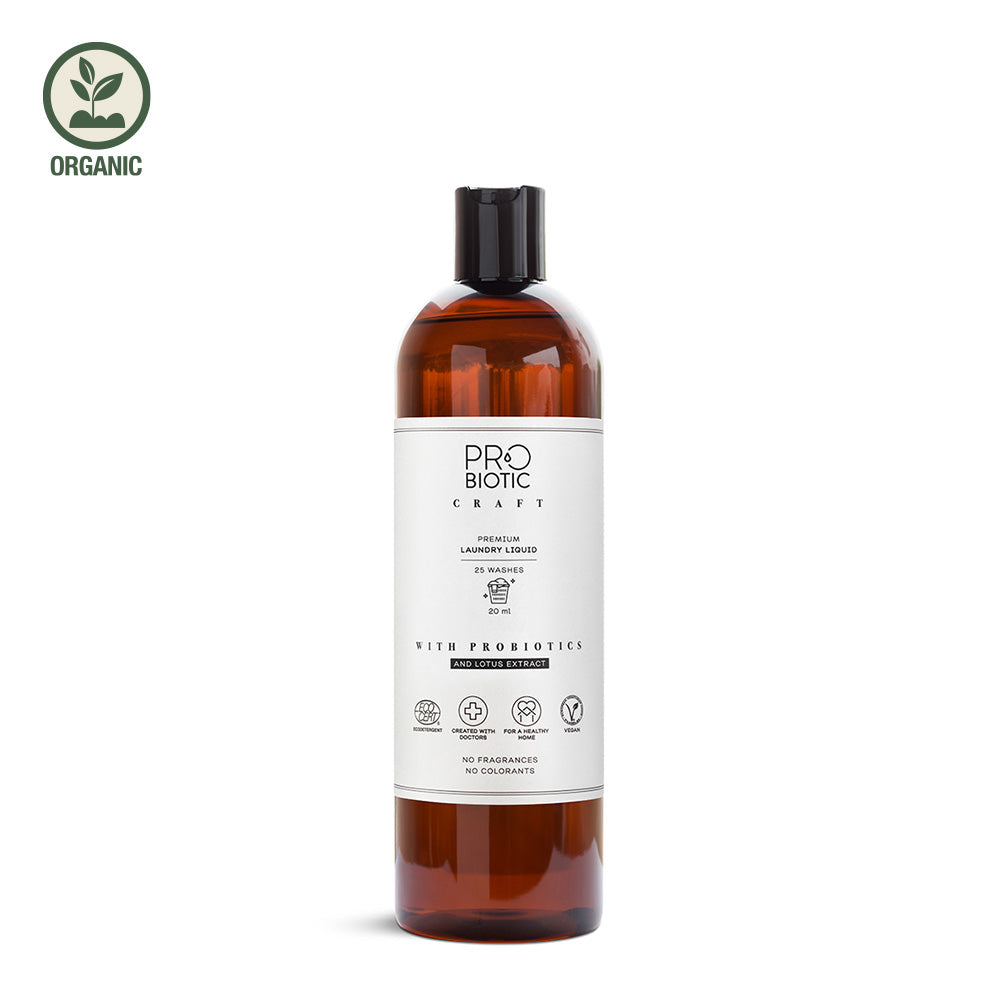 Probiotic Craft Laundry Liquid with probiotics front