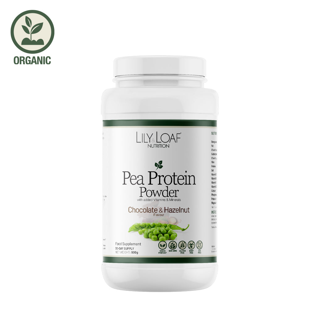 Chocolate & Hazelnut Pea Protein Powder front