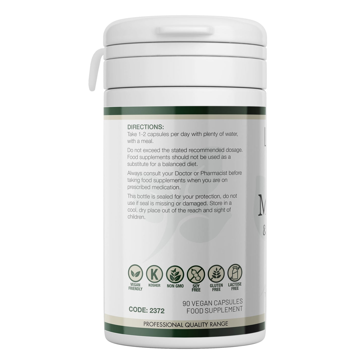 Multi-Vits & Minerals full label information