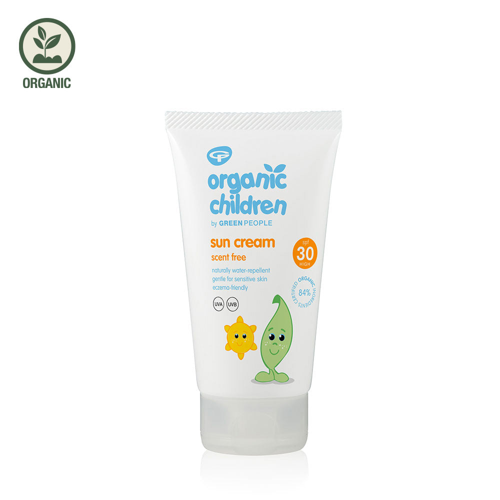 Green People Organic Children’s Scent Free Sun Cream SPF30