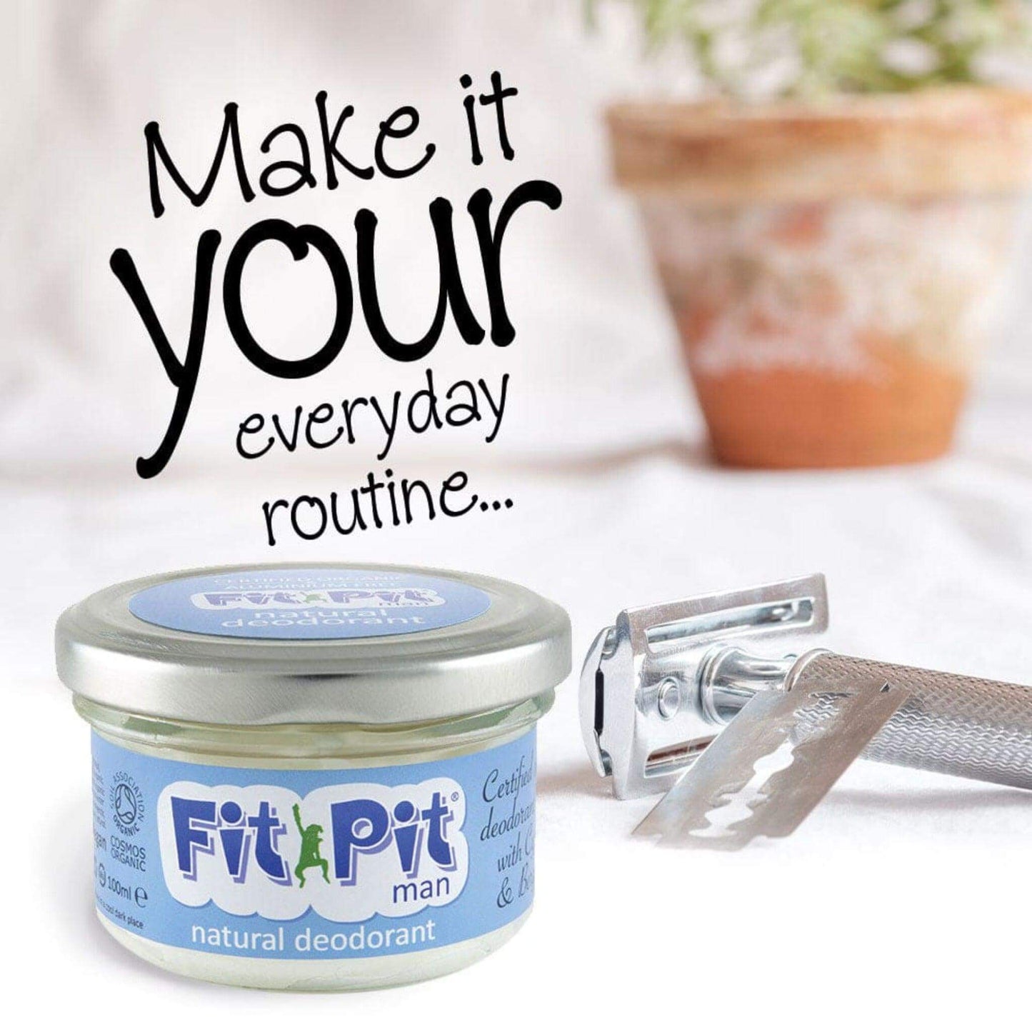 Fit Pit Man – Natural Deodorant - -