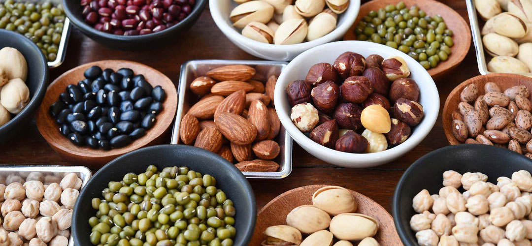 Nickel rich foods on table