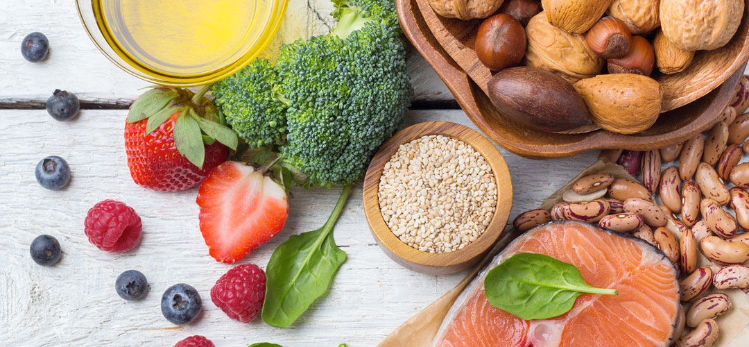 collection of good Cholesterol controlling foods