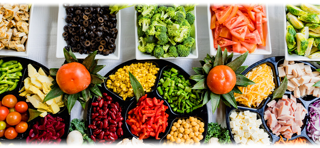 Various affordable food items, reflecting budget-friendly nutrition