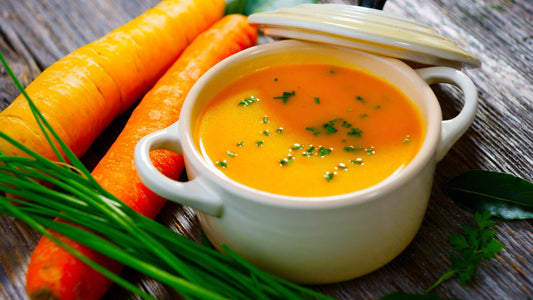 Roasted Carrot & Cashew Soup
