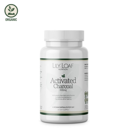 Lily & Loaf Activated Charcoal Capsules - front