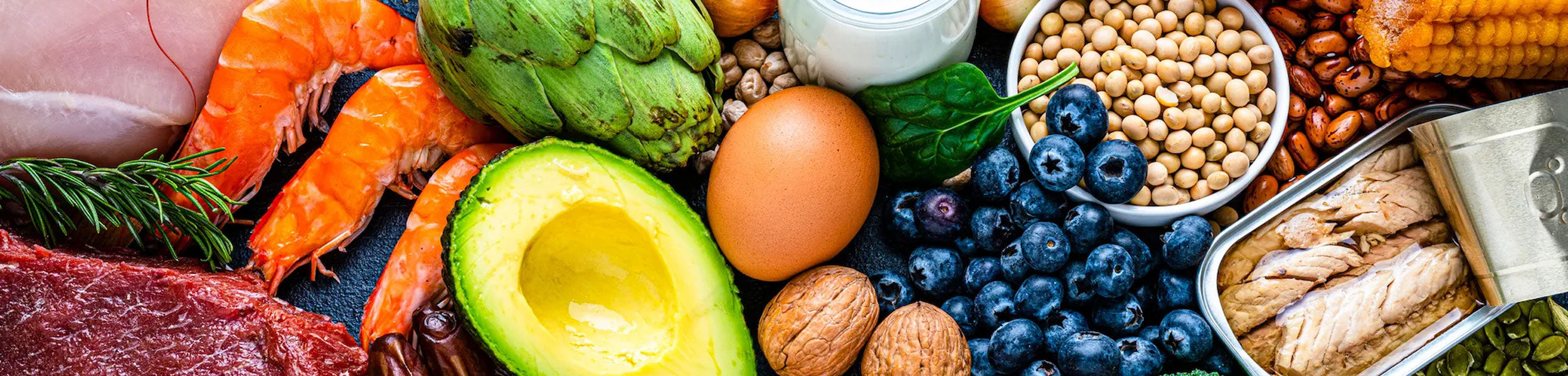 A vast array of Vitamin B rich foods