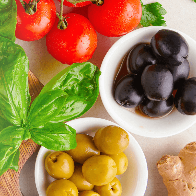 A selection of foods high in vitamin D