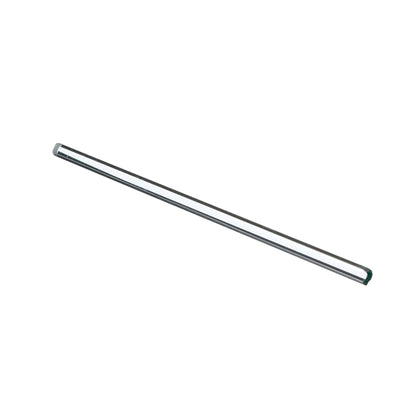Glass rod on a white background