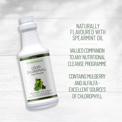Liquid Chlorophyll facts and benefits