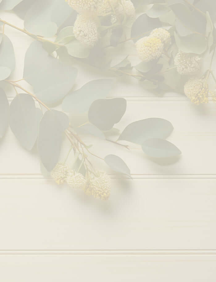 Close-up of lemon eucalyptus leaves and flowers, displaying vibrant green foliage and yellow blooms.