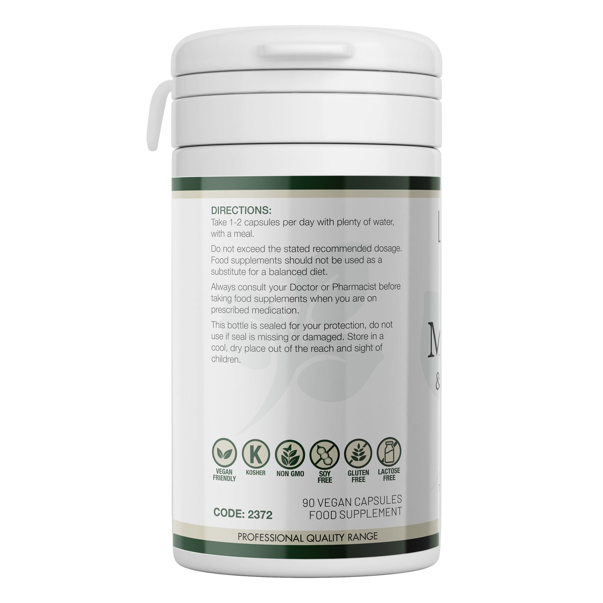 Multi-Vits & Minerals  full label information