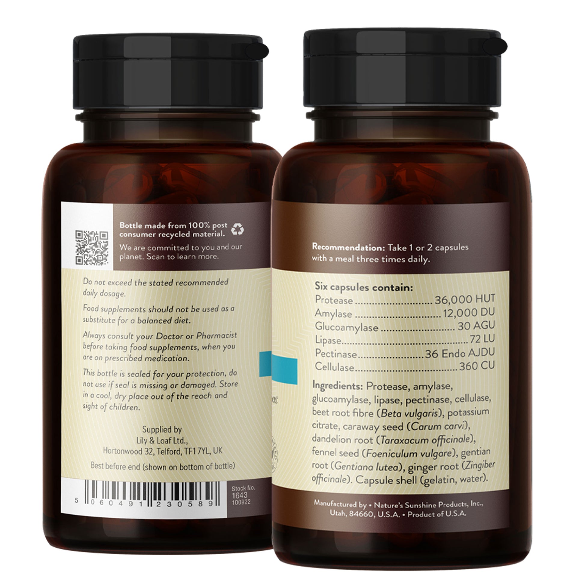 Proactazyme label information