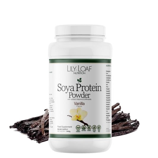 Lily & Loaf Soya Protein+ With Vitamins & Minerals - Vanilla Flavour Powder