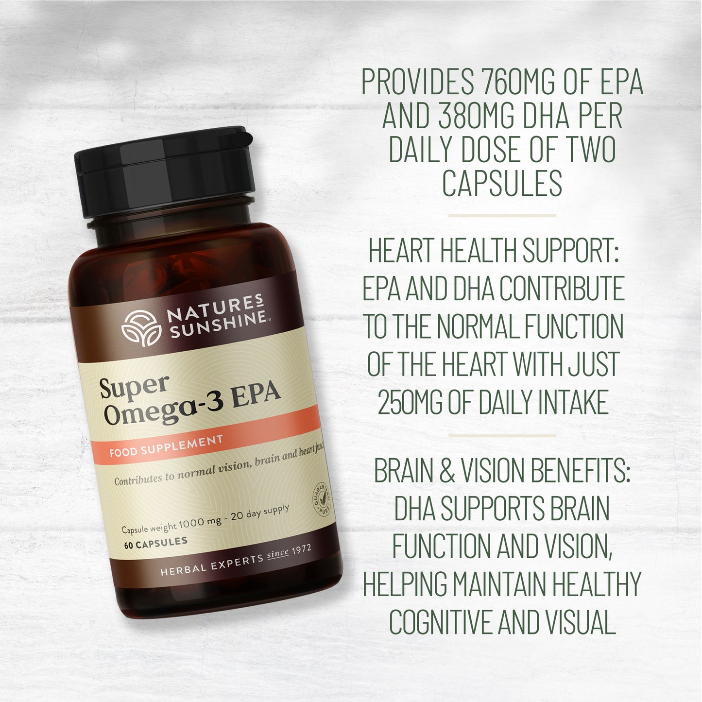 Super Omega-3 EPA oily fish avocado