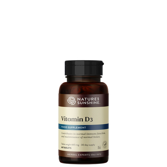 Nature's Sunshine Vitamin D3 - front