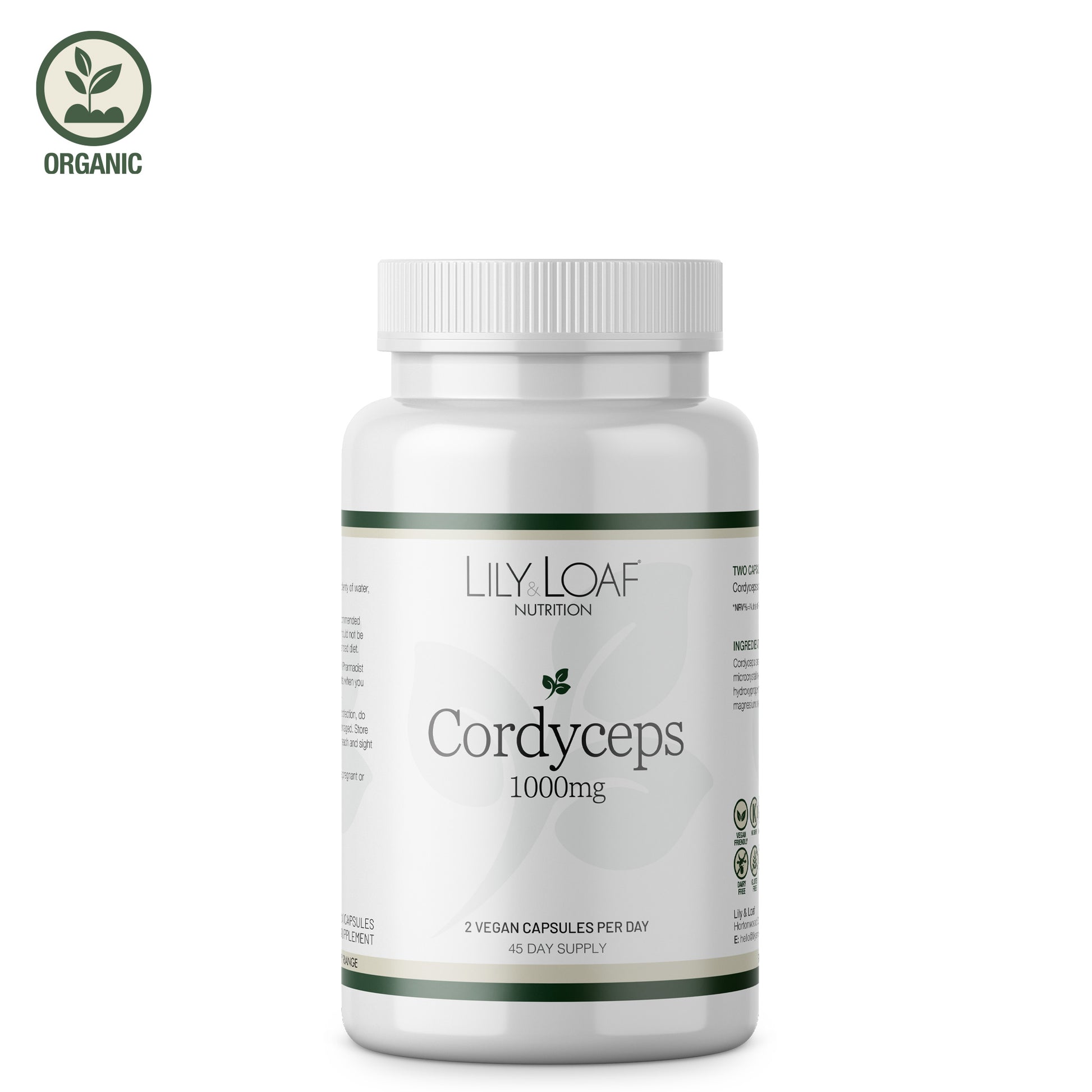 Lily & Loaf Cordyceps - front