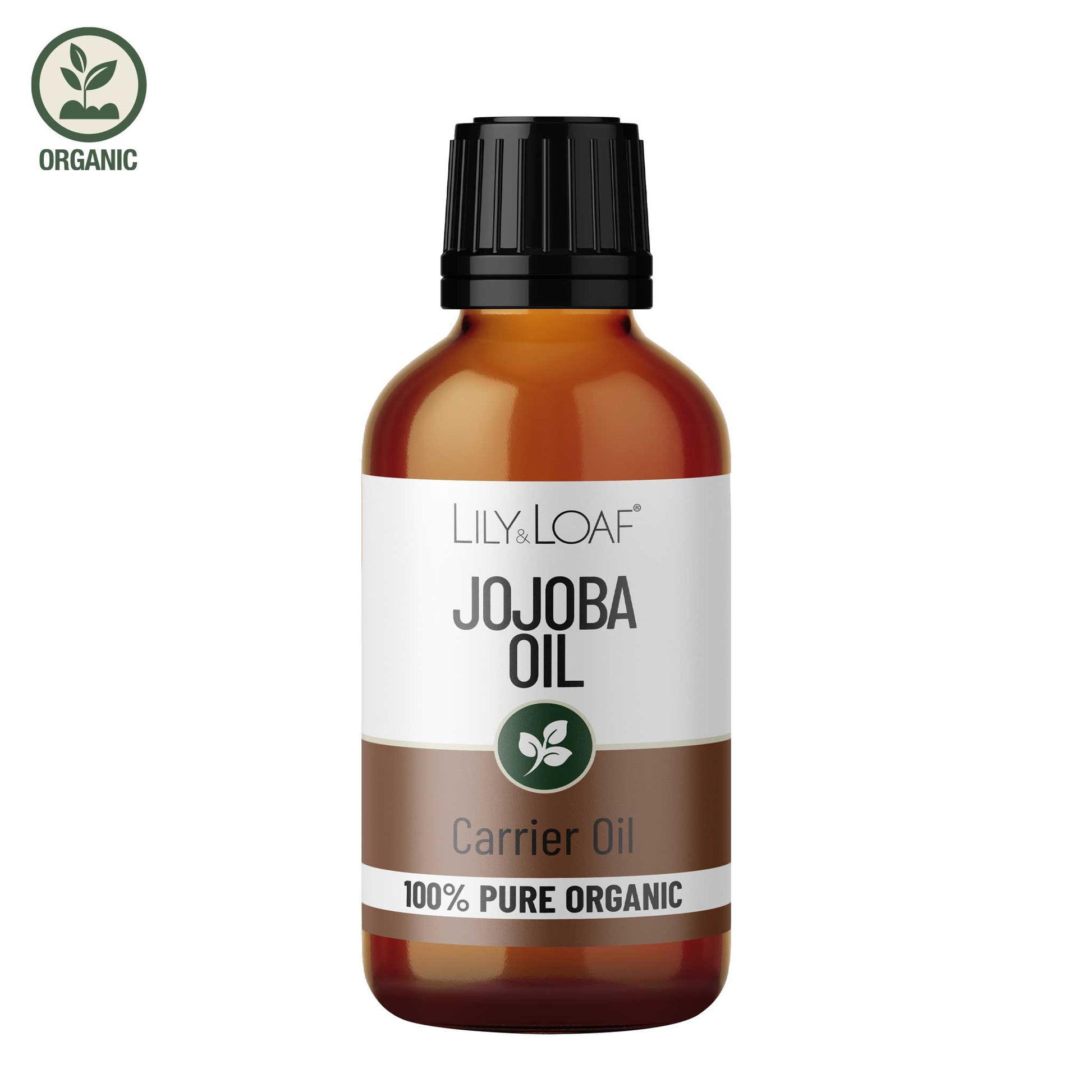 Jojoba Organic Carrier Oil front