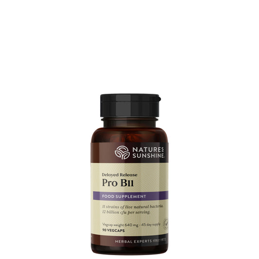 Nature’s Sunshine  Pro B11 (90 Vegcaps)- Front