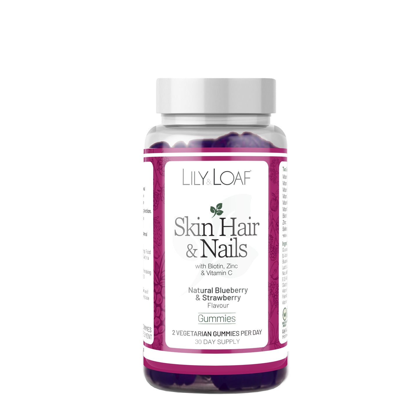Skin Hair & Nail Gummies front