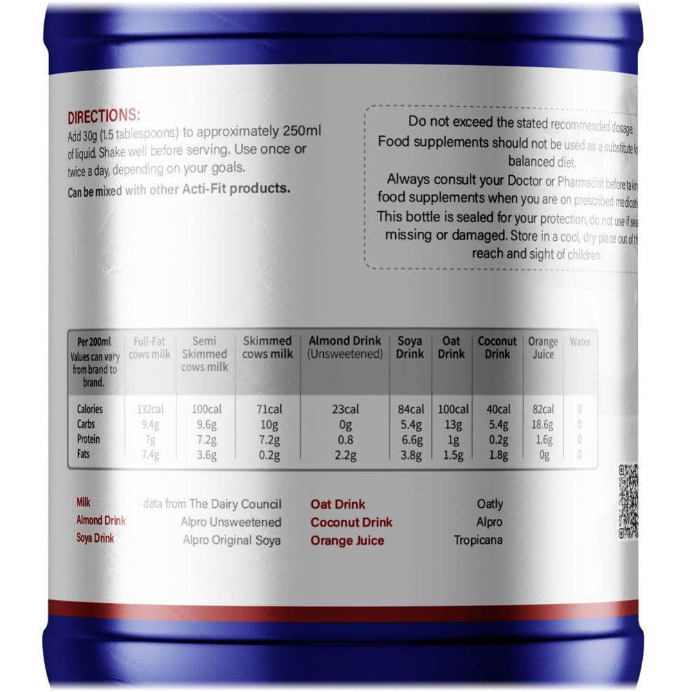 Acti-Fit - Super-Mass Gainer - Vanilla 1800g - Powder