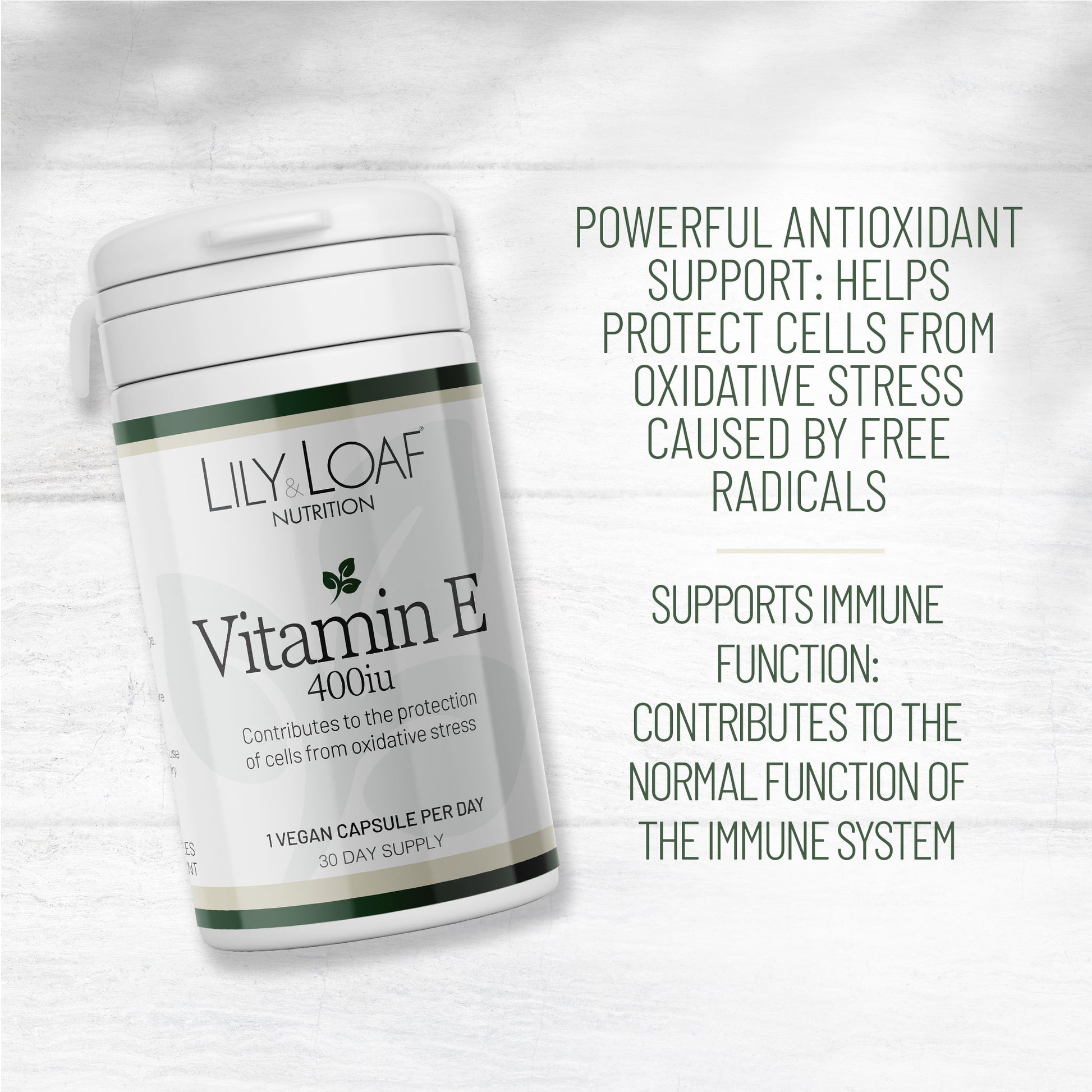 Vitamin E 400IU facts and benefits